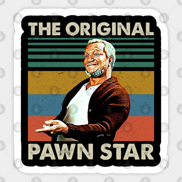 The Original Pawn Star Sticker by AlexMooreShop